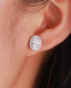 The Belle Oval Studs