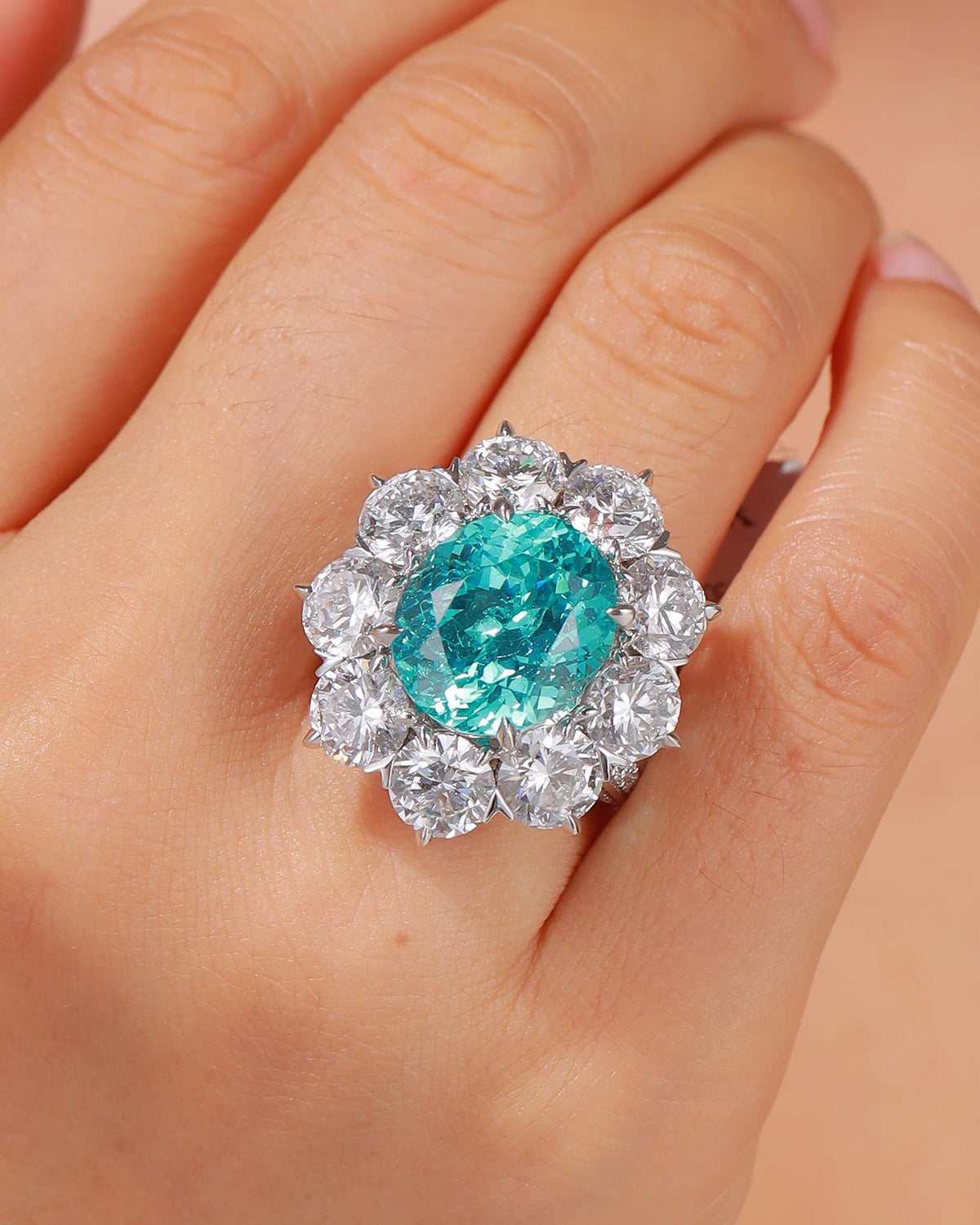 Ocean Crown Ring