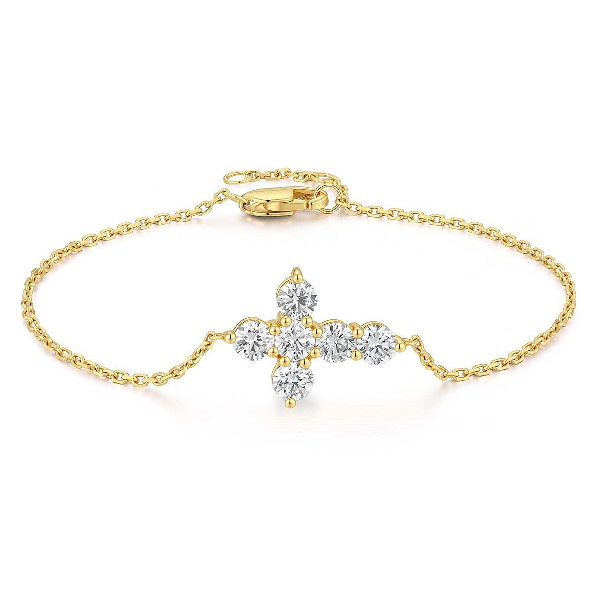 The Horizon Cross Bracelet