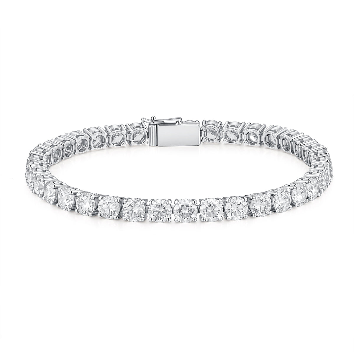 The Titan Round Line 12 Carat Bracelet