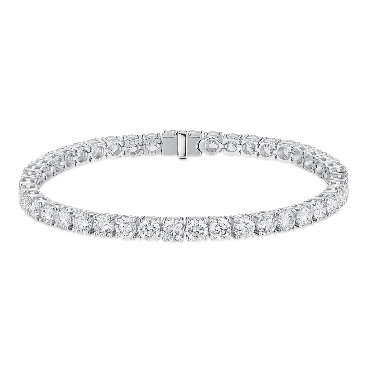 The Titan Round Line 10 Carat Bracelet