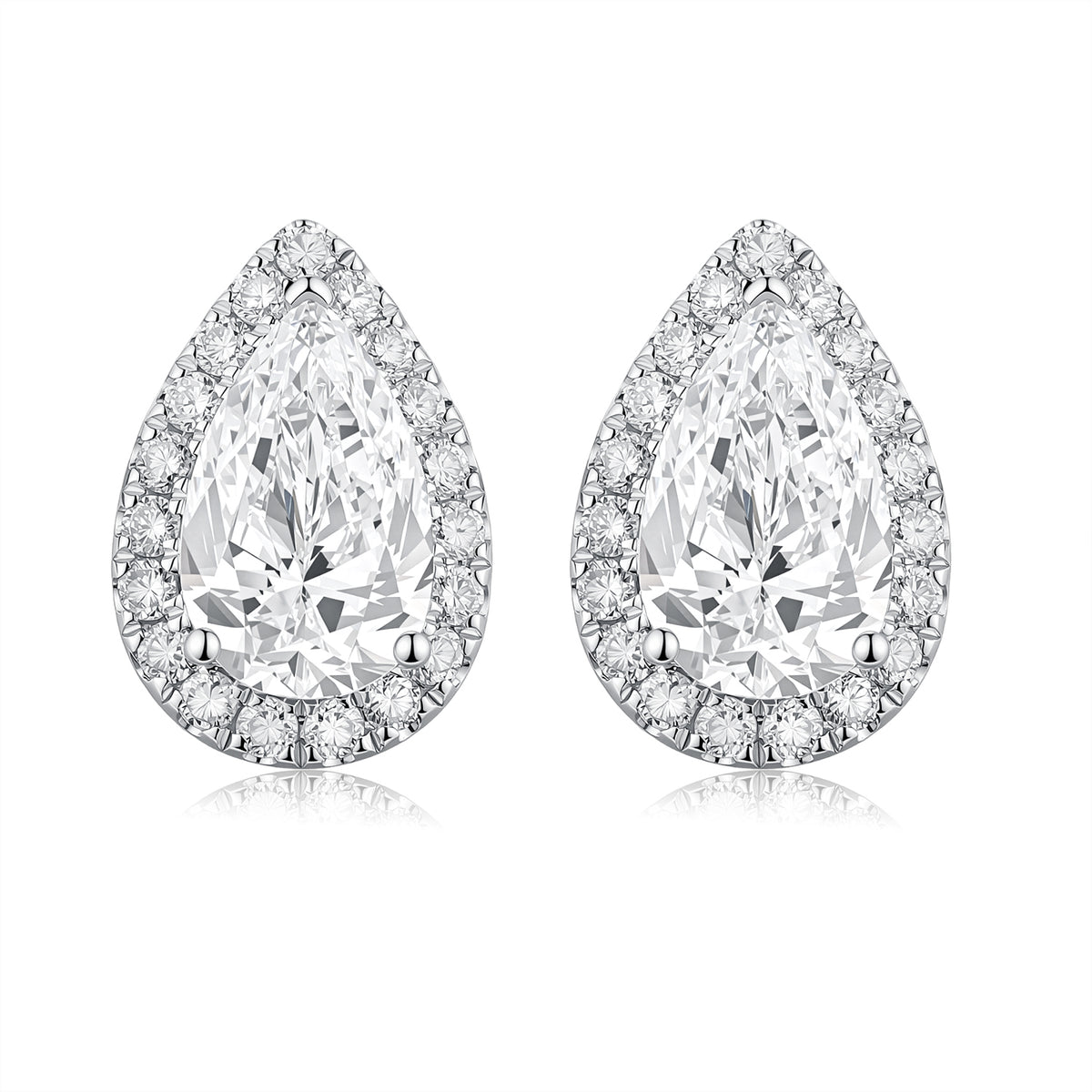 The Prism Pear Studs