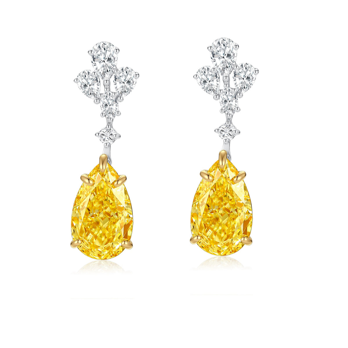 Solara Drop Lab Diamond Earrings