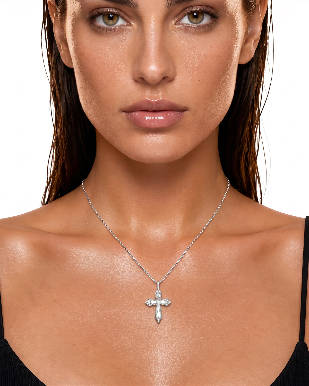 The Apex Cross Necklace