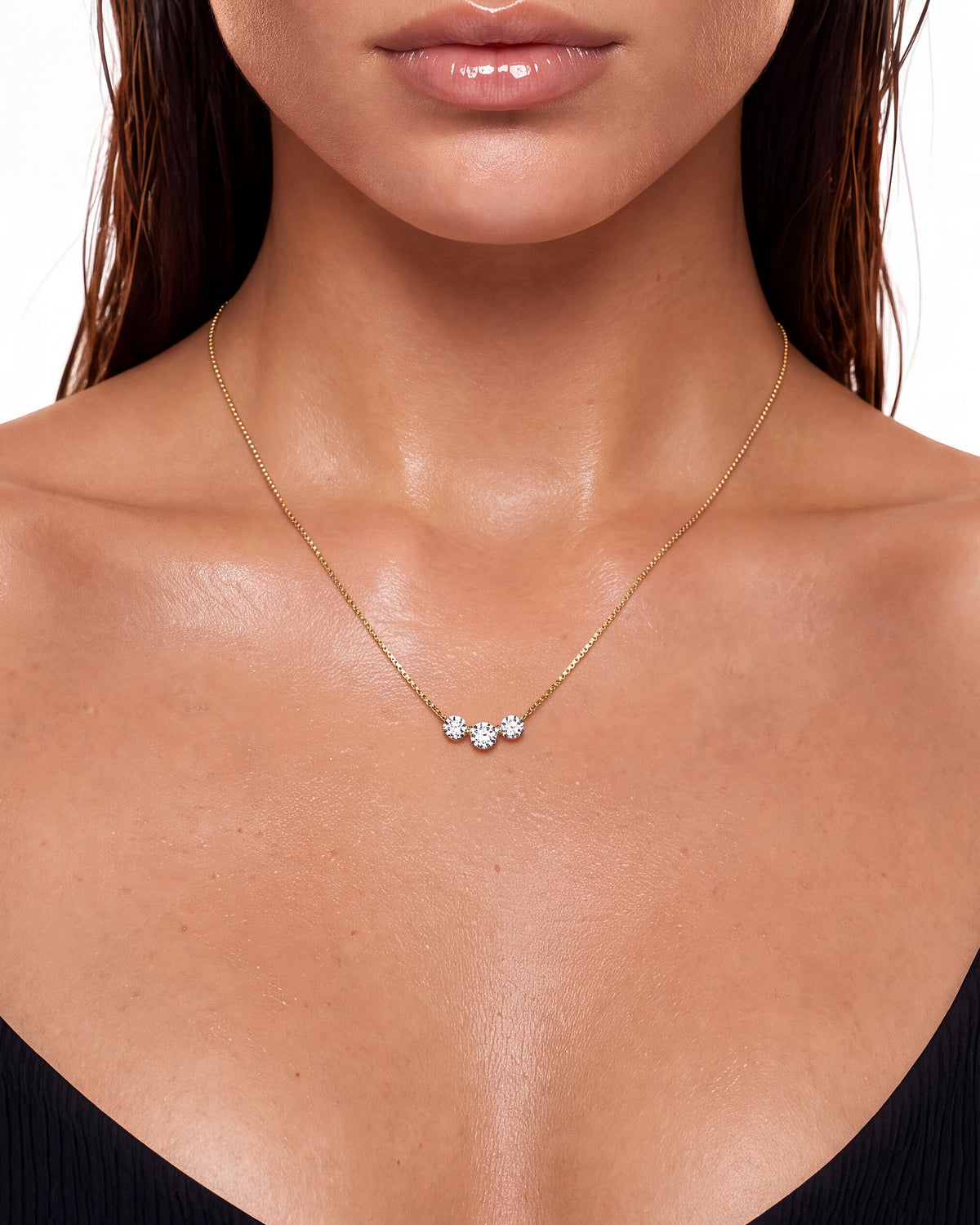 The Trinity Smile Necklace