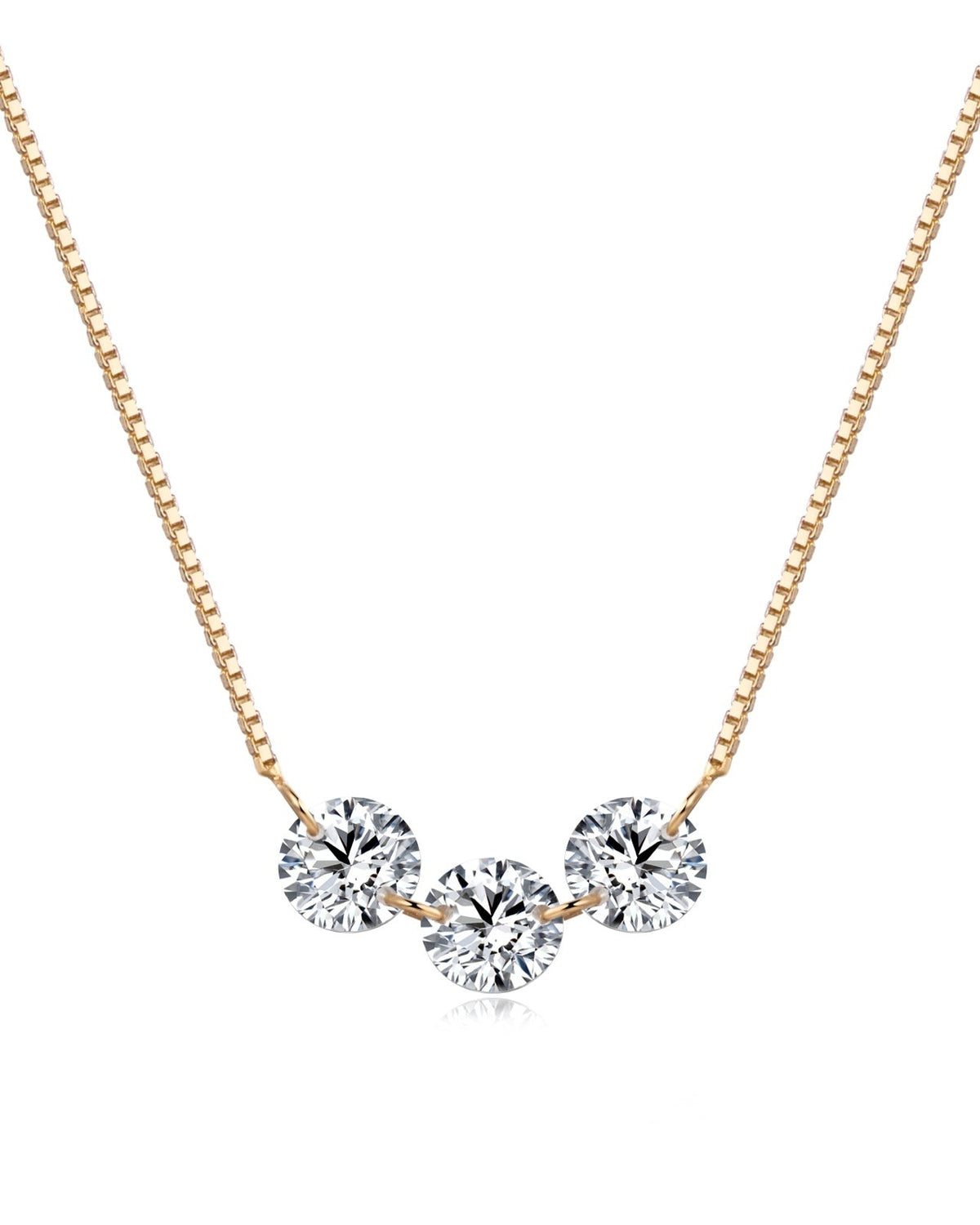 The Trinity Smile Necklace