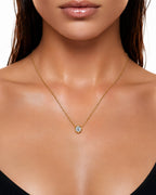 The Vortex Solitaire Necklace