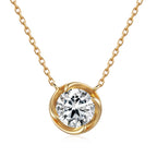 The Vortex Solitaire Necklace