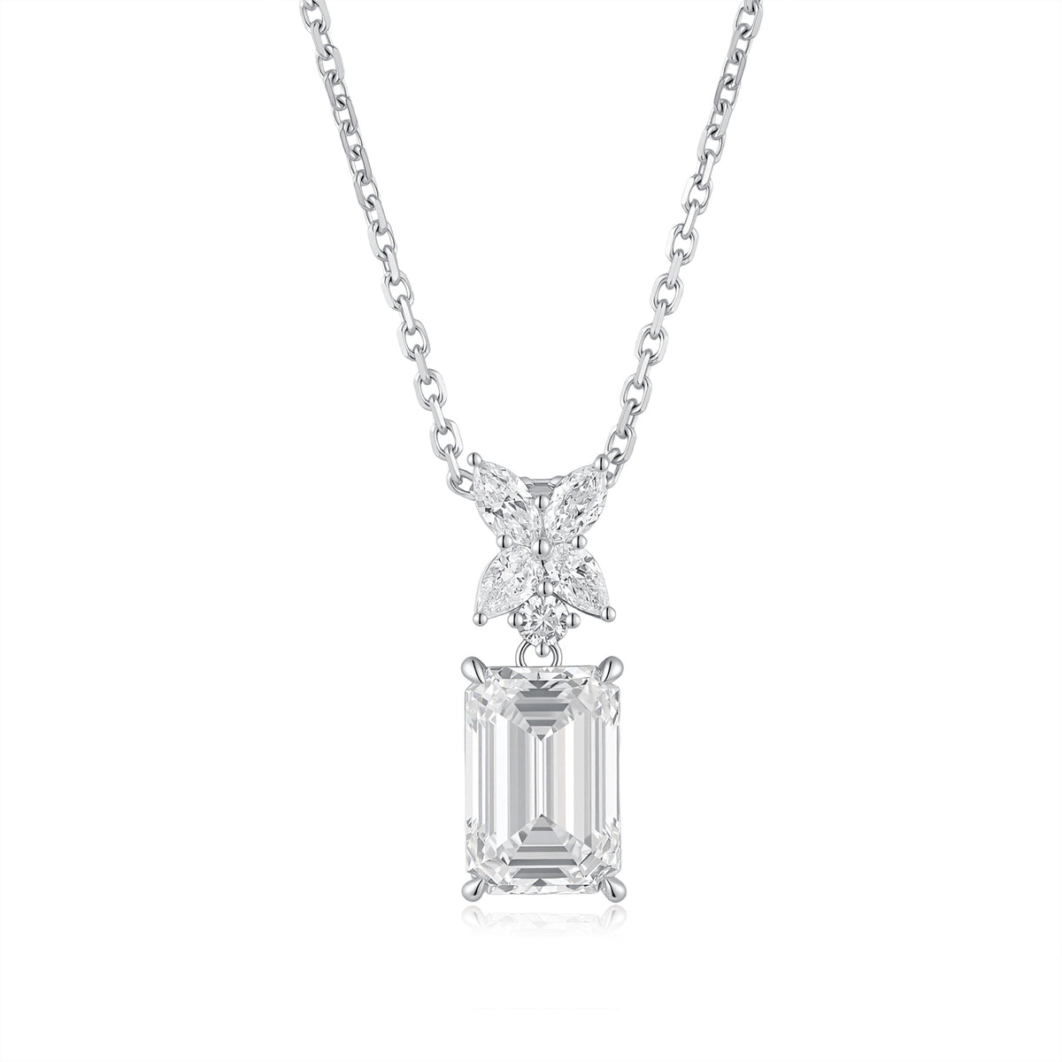 The Lotus Grid Necklace