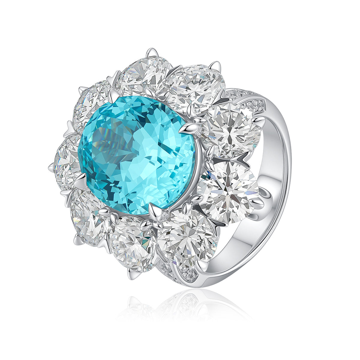 Ocean Crown Ring