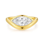 Arc Bezel Ring