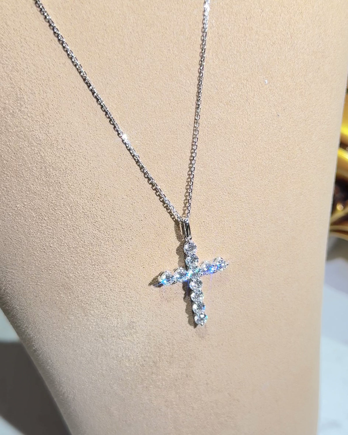 The Prism Cross Necklace